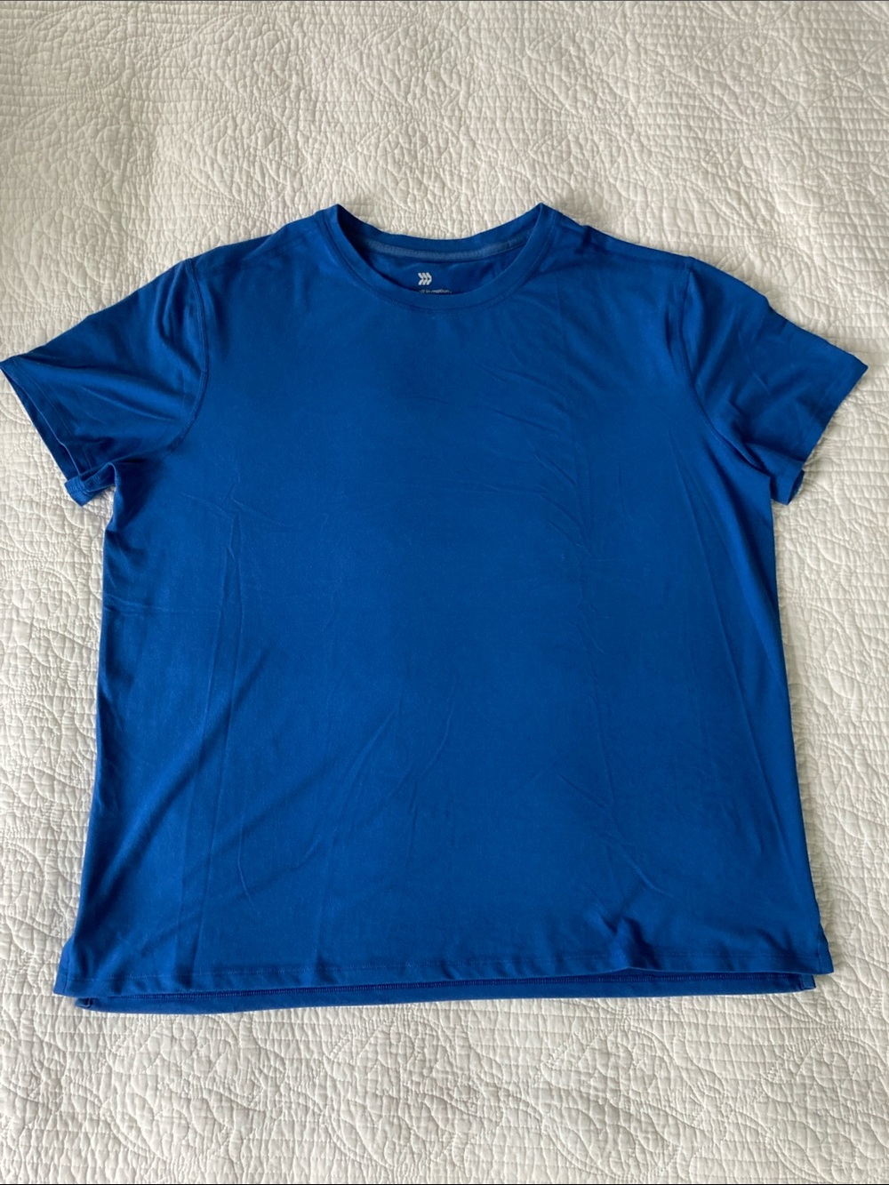 all in motion Men's Crew Neck Short Sleeve T-Shirt - Royal Blue